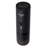 Adler AD 4400, 7500 mAh, 20 bar, 80 ml, ABS, Fekete, Hordozható eszpresszógép