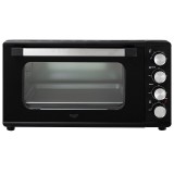 Adler AD 6030, 2000 W, 42 l, 100 - 230°C, 12 sütési mód, Fekete-Ezüst, Elektromos sütő