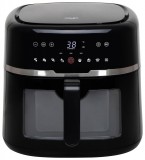 Adler AD 6318, 2500 W, 8 l, 9 program, LED, Fekete-Inox, Airfryer sütő