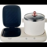 Adler AD 6421 2az 1ben Reggeliző állomás 1320 Watt - Krém (AD 6421)