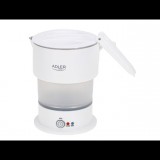 Adler AD1377w Összecsukható szilikon Vízforraló 0,6L 600W - Fehér (1377WHITE FEHÉR)