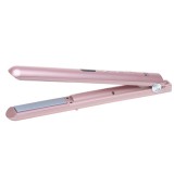Adler AD2327P, 60 - 70 W, 3 hőfok, LED, 2 x 4500 mAh, USB-C, Rózsaszín, Akkus hajvasaló