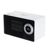 Adler Camry AD 7746, 1000 W, 2 fokozat, LCD, Fehér-Fekete, Ventilátoros fűtőtest