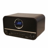 Adler Camry CR 1182 DAB+, USB, Bluetooth, AUX, CD fekete retró rádió