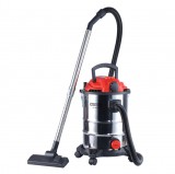 Adler Camry CR 7045, 25 l, Max. 3400 W, 20 kPa, 6 funkció, Piros-Fekete-Inox, Professzionális ipari porszívó szerszámcsatlakozóval