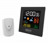 Adler Camry CR1166 433.99 MHz, 1 külső szonda Fekete Időjárás állomás