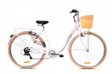 Adria Melody női városi 7 sebességes 28 kerékpár Fehér-Fekete