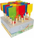 Adriatic Műanyag lapát fa nyéllel - több színben