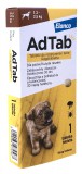 AdTab 56 mg rágótabletta kutyák részére (1,3–2,5 kg) 1db