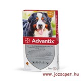 Advantix Spot-On 40kg feletti kutya számára 6ml*4 pipetta