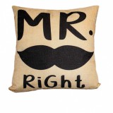 ADX Díszpárnahuzat Mr.Right