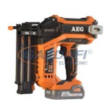 AEG B18N18-0 szénkefe nélküli szögbelövő pisztoly, akkumulátoros, 18V