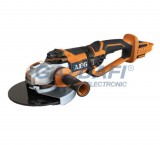 AEG BEWS 18-230 BL-0 Brushless szénkefe nélküli nagy sarokcsiszoló, akkumulátoros, 18V