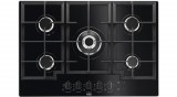 AEG HKB75540NB Beépíthető fekete üveglapos gázfőzőlap Wok égővel szikragyújtás 74cm - SAJÁT KÉSZLET - UTOLSÓ DARAB!