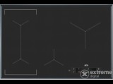 AEG IAE84881FB SensePro beépíthető indukciós főzőlap, maghőmérő, Hob2Hood, Bridge funkció, 80 cm
