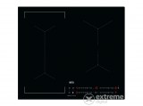AEG IKE64441IB Beépíthető indukciós főzőlap, Bridge funkció, Hob2Hood, 60 cm
