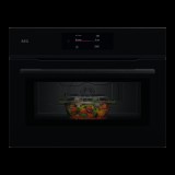 AEG NKM7N721B MealAssist 7000 kompakt sütő mikrohullámmal fekete 45cm