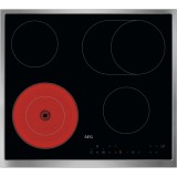 AEG NRN64A06XB Fekete Beépített 60 cm Zónás indukciós főzőlap 4 zóna