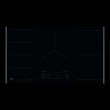 AEG TK95II08FB beépíthető indukciós főzőlap Hob2Hood 90cm