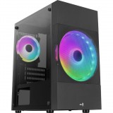 Aerocool Atomic Lite-G-BK-v1 Mini Számítógépház - Fekete (ACCS-PV33023.11)