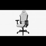 Aerocool CROWN Leatherette gaming szék fehér (4711099471171) (4711099471171) - Gamer Szék