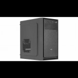 AeroCool CS-104-S-BK-v1 táp nélküli Micro ATX ház fekete (ACCS-PC12014.11) (ACCS-PC12014.11)