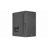 Aerocool CS-106 microATX minitorony számítógépház, kompakt kialakítás, fekete