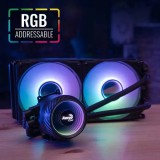 Aerocool Mirage L240 ARGB 24cm AIO Processzor hűtő