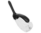 Afterdark - automata, vibrációs anál tisztító (átlátszó)