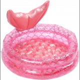 Aga DS2806 Gyerekmedence, sellő mintás, 120 × 42 cm (DS2806)