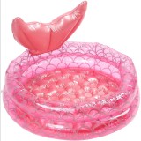 Aga DS2807 Gyerekmedence, sellő mintás, 150 × 42 cm (DS2807)