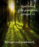 Ágenda Kiadó Győrfiné Kató: Kató versek Szép gondolatok gyöngyei II. Kerengő szép gondolatok - könyv