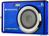 AgfaPhoto Fényképezőgép, kompakt, digitális, AGFA "DC5200", kék