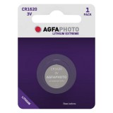 Agfaphoto lithium gombelem CR1620 1 db