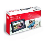 AgfaPhoto Realiview APF700 digitális fényképkeret Fekete 17,8 cm (7")