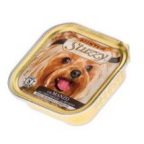 AGRAS DELIC Alutálka Mister STUZZY Dog - marhahús, 150g