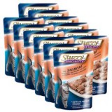 AGRAS DELIC Stuzzy Speciality Cat - lazac, 12 x 100 g