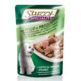 AGRAS DELIC Stuzzy Speciality Dog - csirkehús sonkával, 100 g