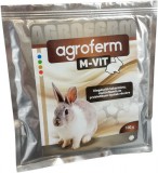 Agroferm M-VIT multivitamin és probiotikum nyulaknak (100 g)