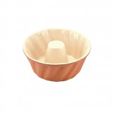 Agyag, belül mázas kuglófsütő