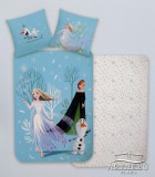 Ágynemű Pláza Frozen jégvarázs ágyneműhuzat garnitúra, gyerek ovis ágynemű garnitúra