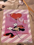 ÁgyneműPláza Minnie egér 70x140 cm pamut törölköző