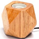 Aigostar Asztali lámpa foglalat fa