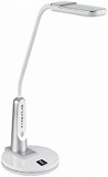 Aigostar LED asztali lámpa ezüst-fehér 6W érintős-fényerőszabályozható