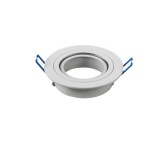 Aigostar LED spot lámpa beépítő keret kerek M1030R-01 fehér GU10 és MR16-os LED izzókhoz