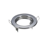 Aigostar LED spot lámpa beépítő keret TS53 króm színű GU10 és MR16-os LED izzókhoz