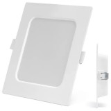 AIGOSTAR MINI LED PANEL NÉGYSZÖGLETES 9W HIDEG FEHÉR (FURAT:110-120mm)