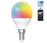 Aigostar Okos izzó WiFi WB Smart LED G45 E14 6,5W