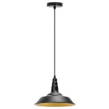 Aigostar Vas függő lámpa világos fekete (fényforrás nélkül) E27