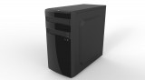 AIO Bohemian II High Gloss Black Gloss Black,1x5,25",2x3,5",microATX,2xUsb,Audio,Táp nélkül,340x170x345mm,2x2,5"